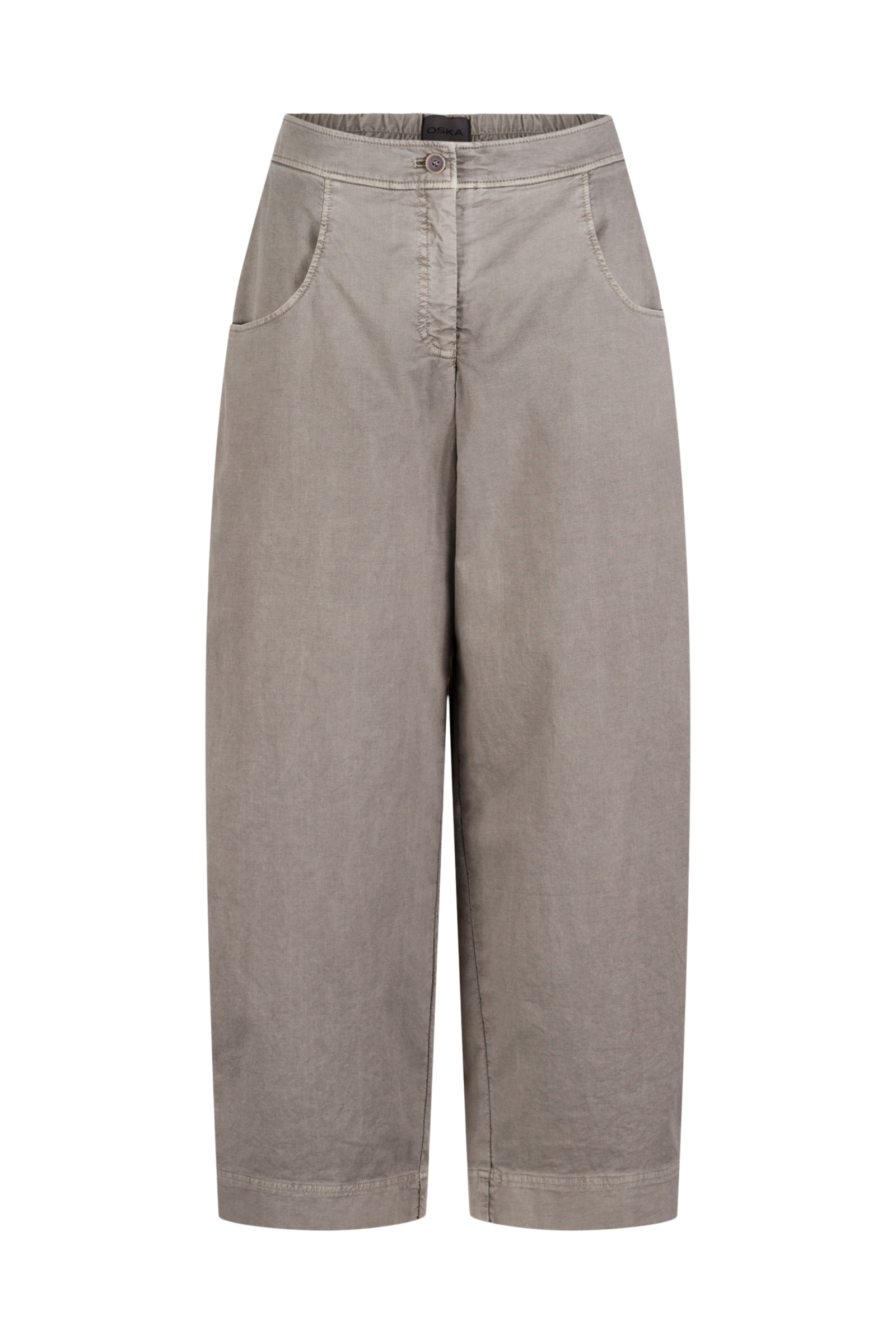 Trousers 532 Grey Cotton dobby stretch
