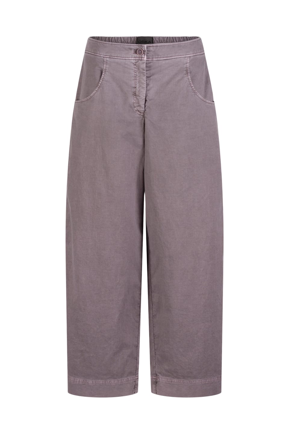 Trousers 532 - Cotton dobby stretch - 322ORCHID - 10250710107