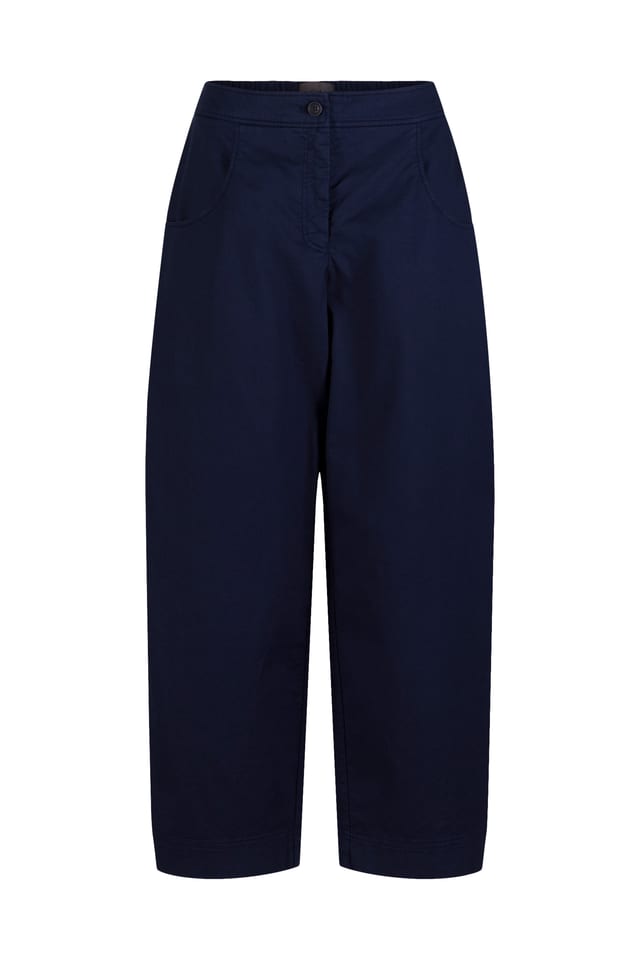 Trousers 532 - Cotton dobby stretch - 480MIDNIGHT - 10250710107