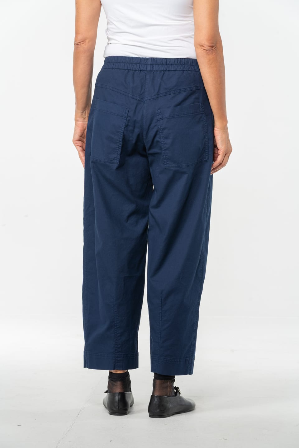 Trousers 532 - Cotton dobby stretch - 480MIDNIGHT - 10250710107