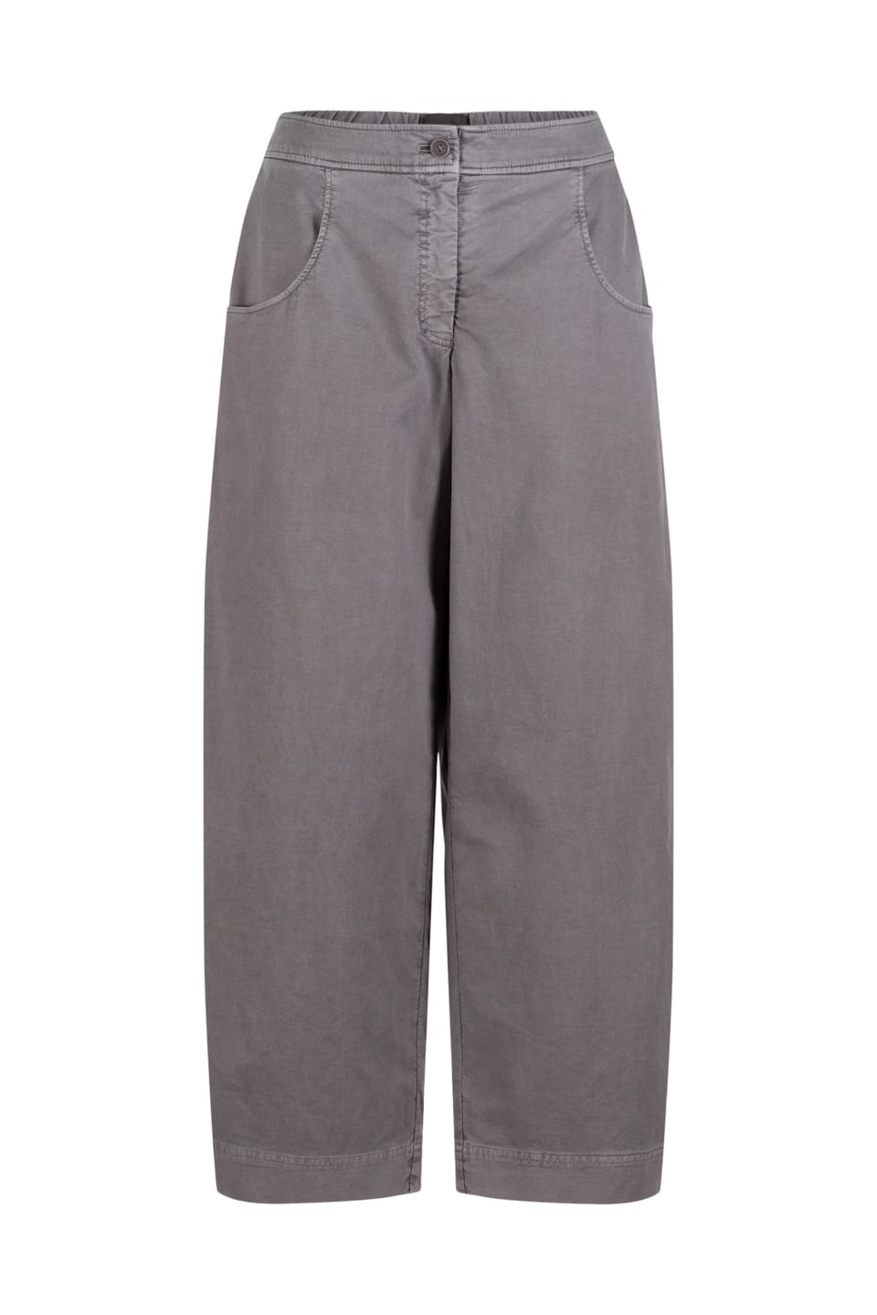Trousers 532 - Cotton dobby stretch - 942MOUSE - 10250710107