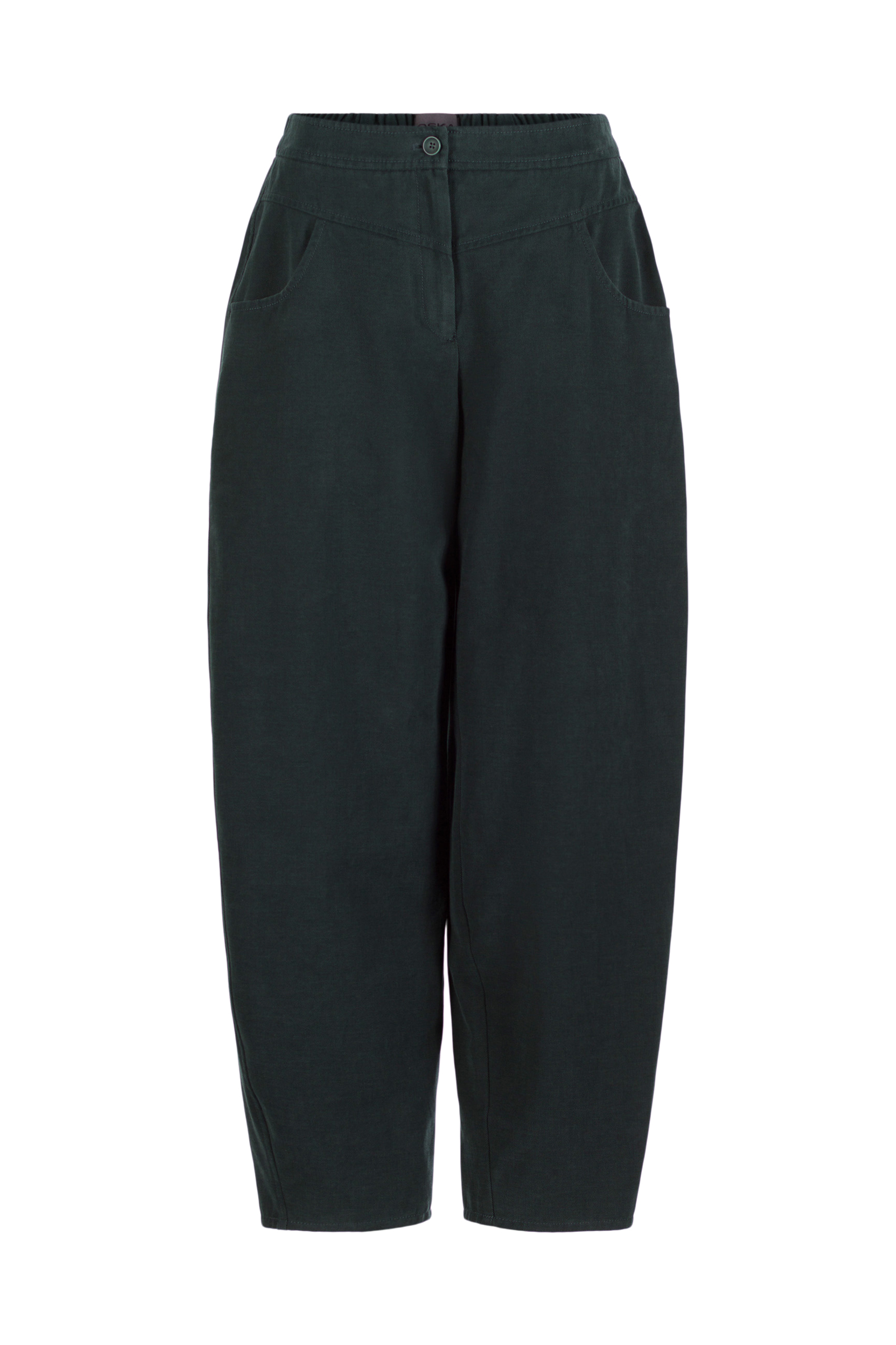 Trousers 534 wash Green Cotton twill
