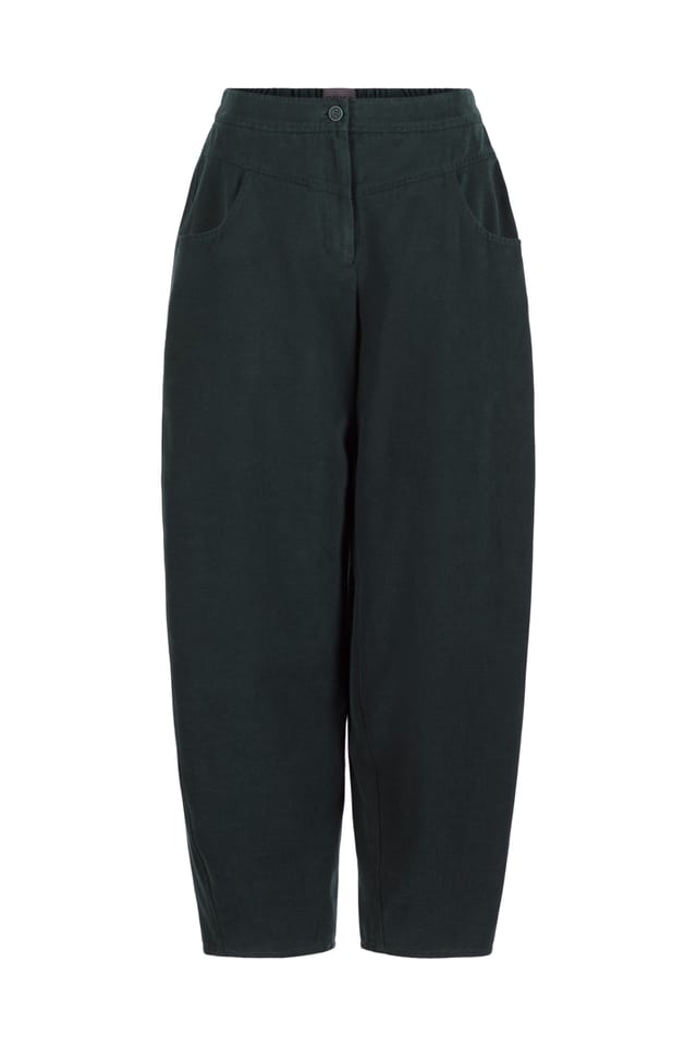 Trousers 534 wash - Cotton twill - 680BOTTLE - 10250710109