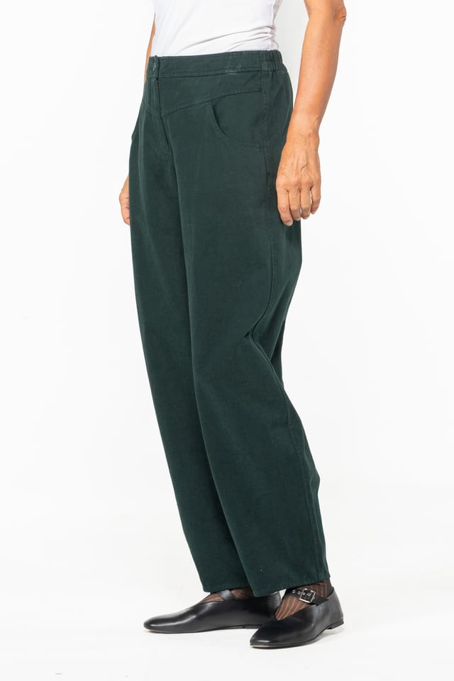 Trousers 534 wash - Cotton twill - 680BOTTLE - 10250710109