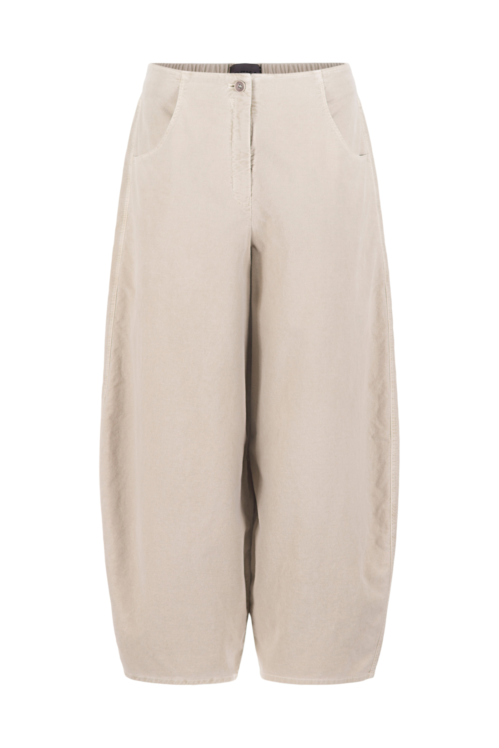 Trousers 535 Grey Stretchy cotton lyocell moleskin