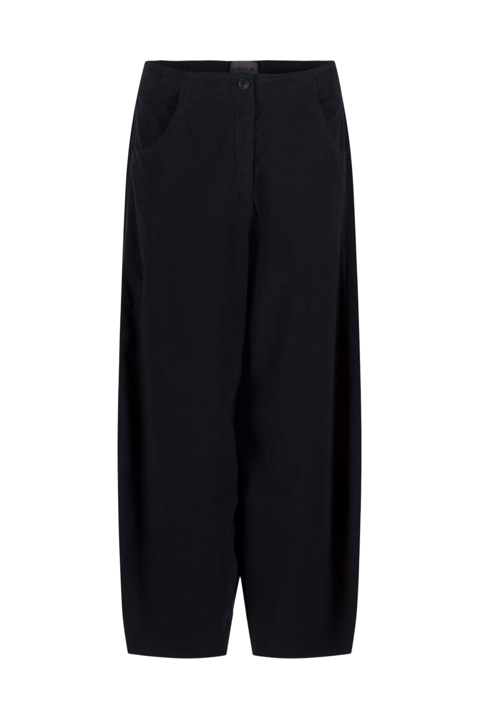 Trousers 535 - Stretchy cotton lyocell moleskin - 490NAVY - 10250710110