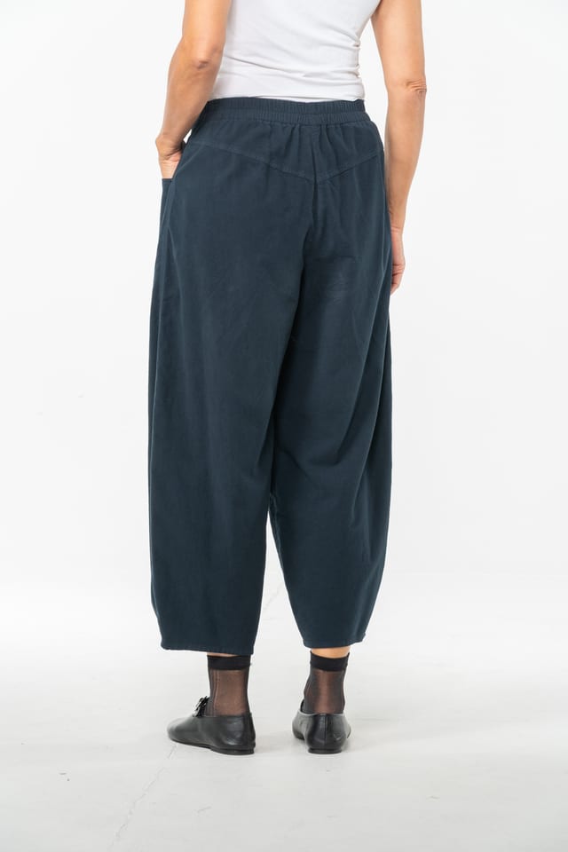 Hose 535 - Elastischer Baumwoll-Lyocell Moleskin - 490NAVY - 10250710110