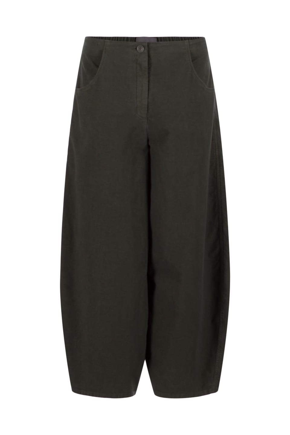 Trousers 535 - Stretchy cotton lyocell moleskin - 792SPRUCE - 10250710110