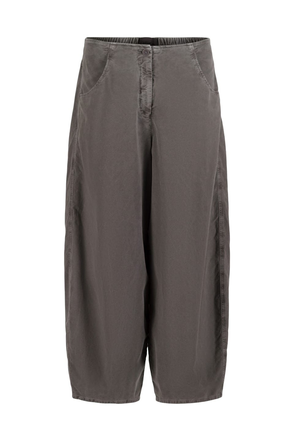 Trousers 535 - Stretchy cotton lyocell moleskin - 942MOUSE - 10250710110