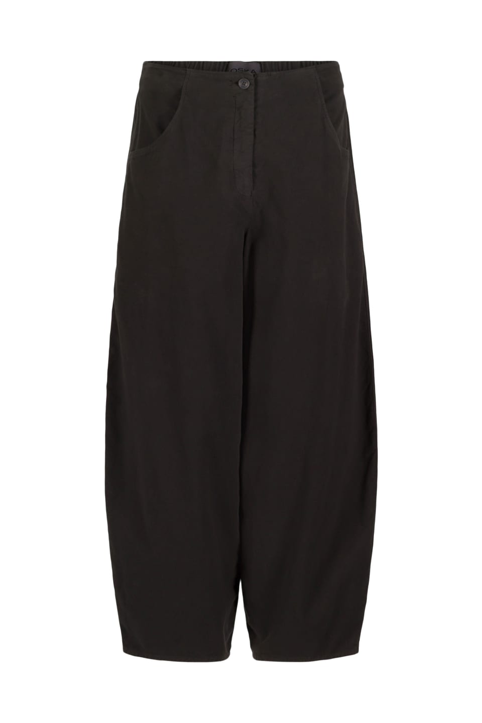 Trousers 535 - Stretchy cotton lyocell moleskin - 980SEPIA - 10250710110