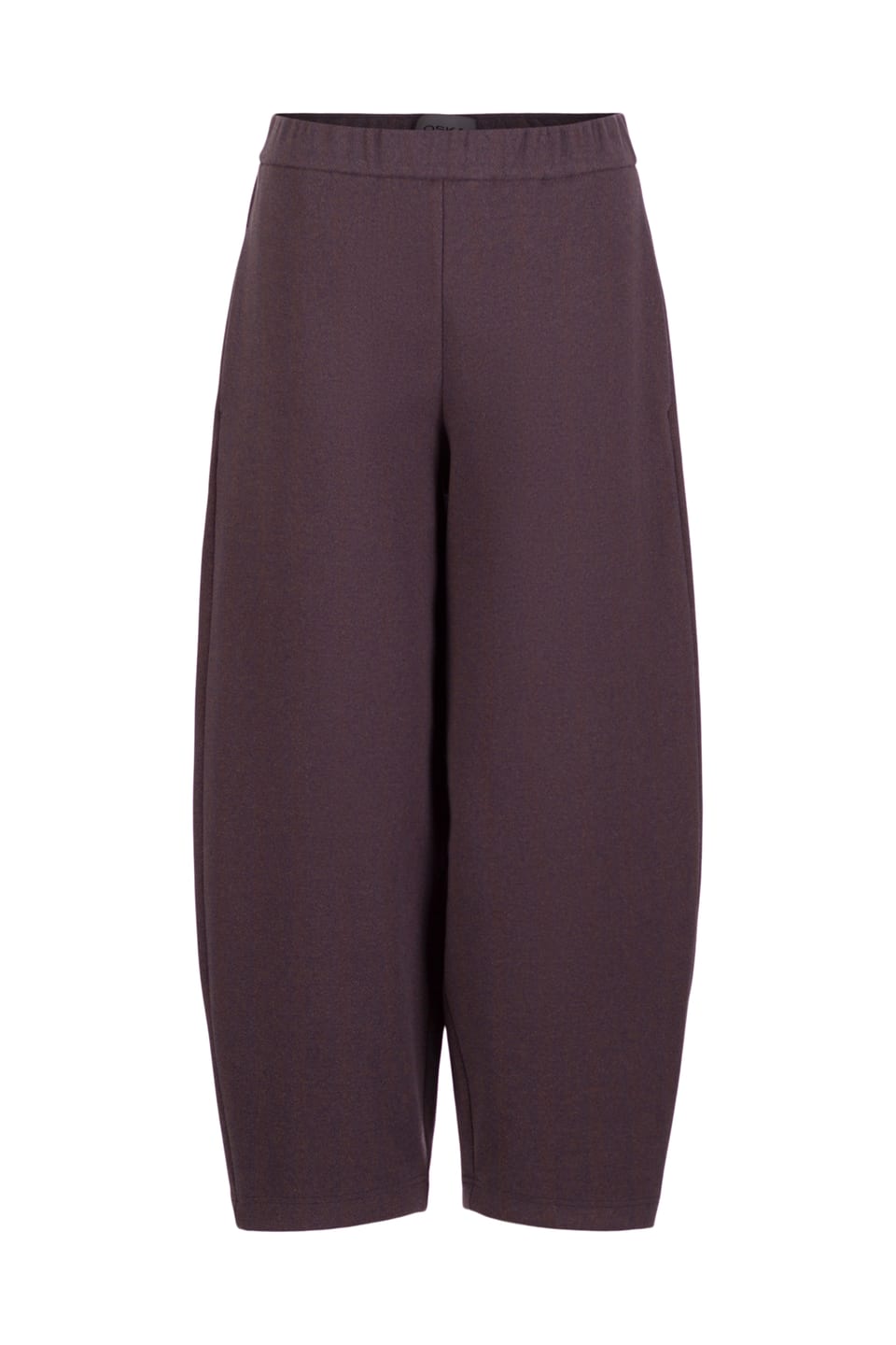Trousers 536 - Jacquard jersey in cotton blend - 250REDWOOD - 10250710111