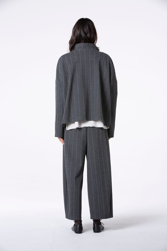 Jacket 519 - Jacquard jersey in cotton blend - 940MOUSE - 10250710113