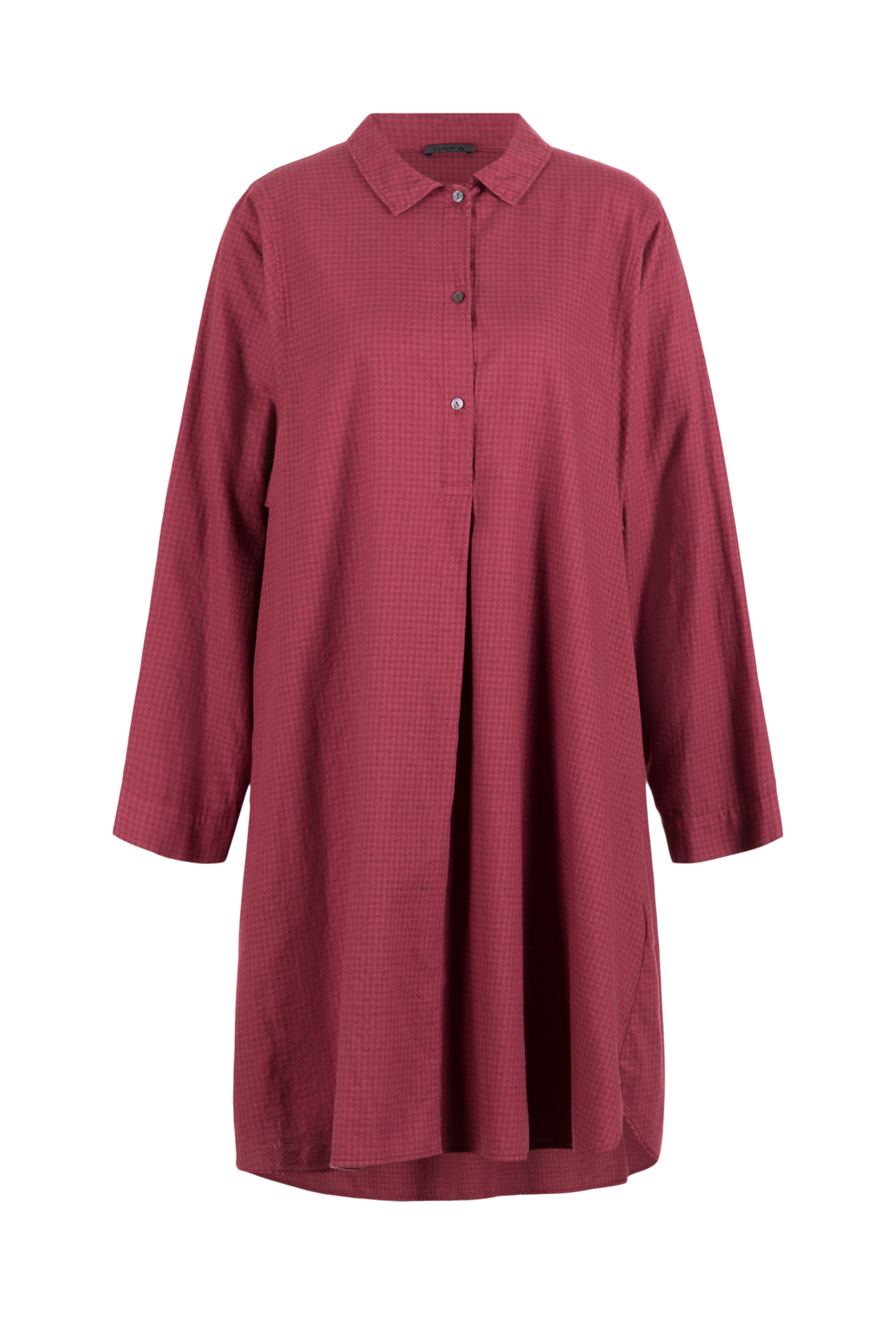 Dress 512 Red Cotton flannel