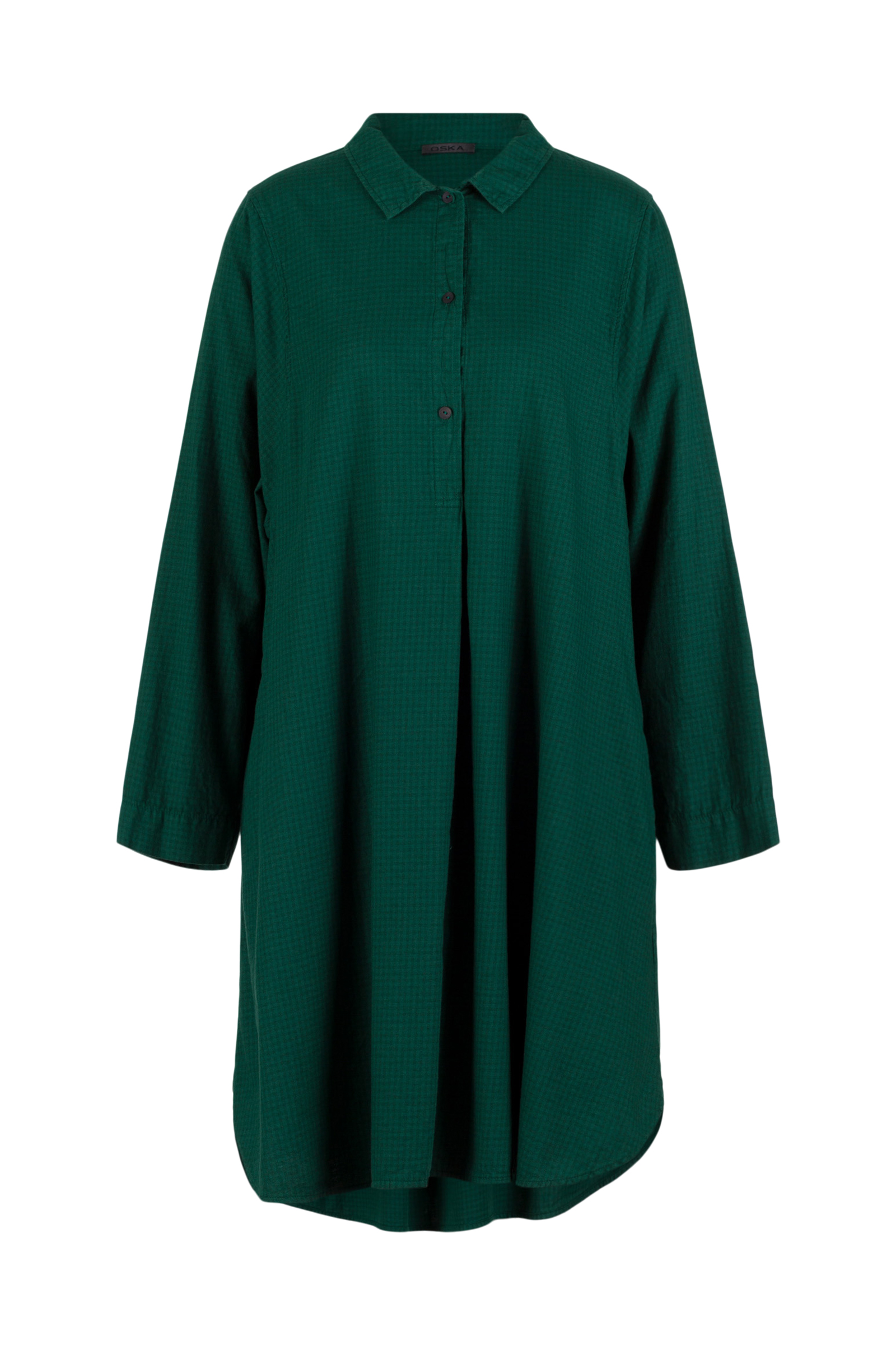 Dress 512 Green Cotton flannel