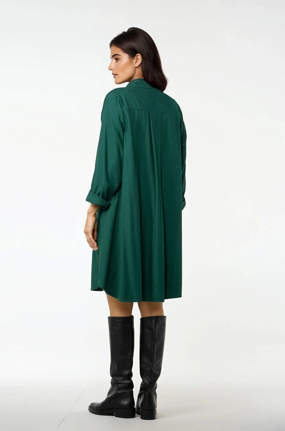 Dress 512 - Cotton flannel - 680BOTTLE - 10250710116