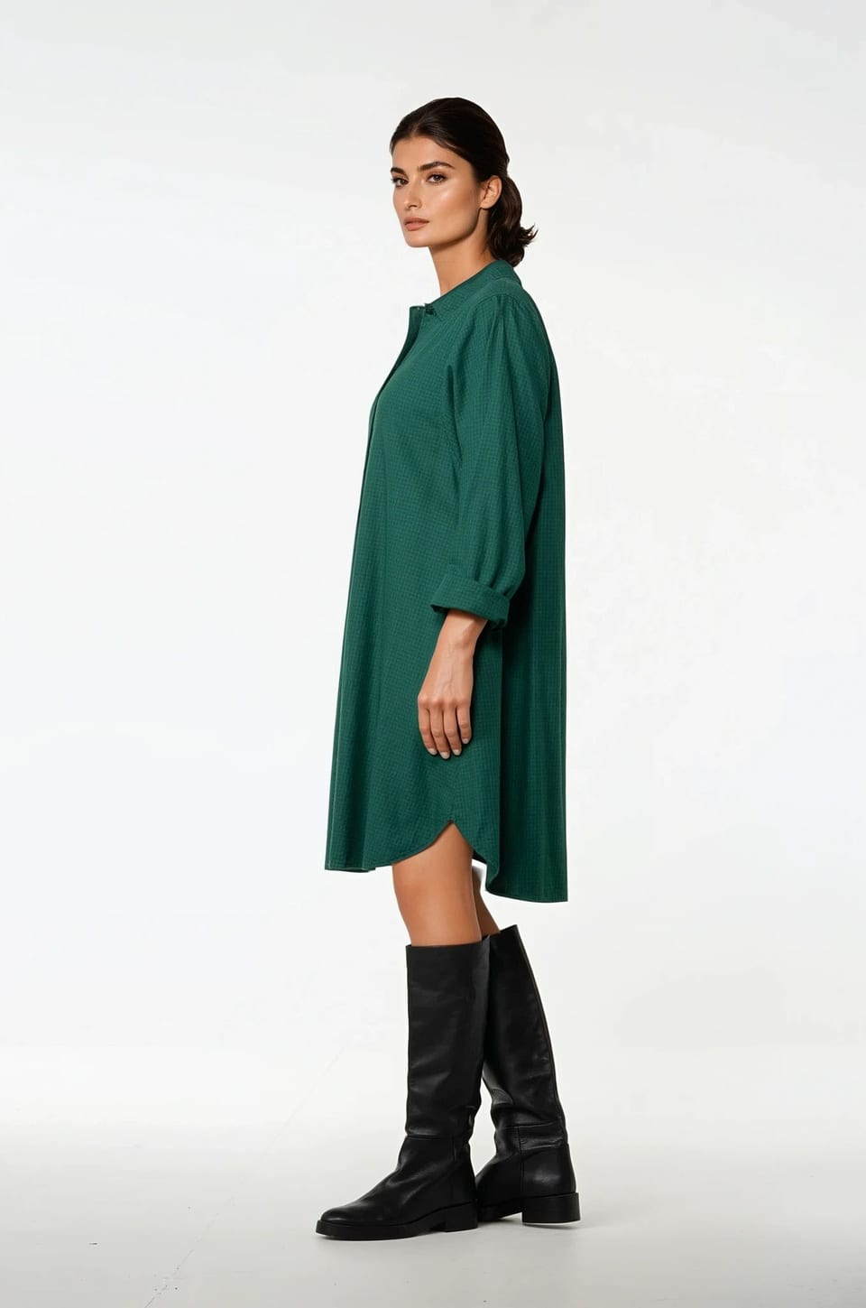 Dress 512 - Cotton flannel - 680BOTTLE - 10250710116