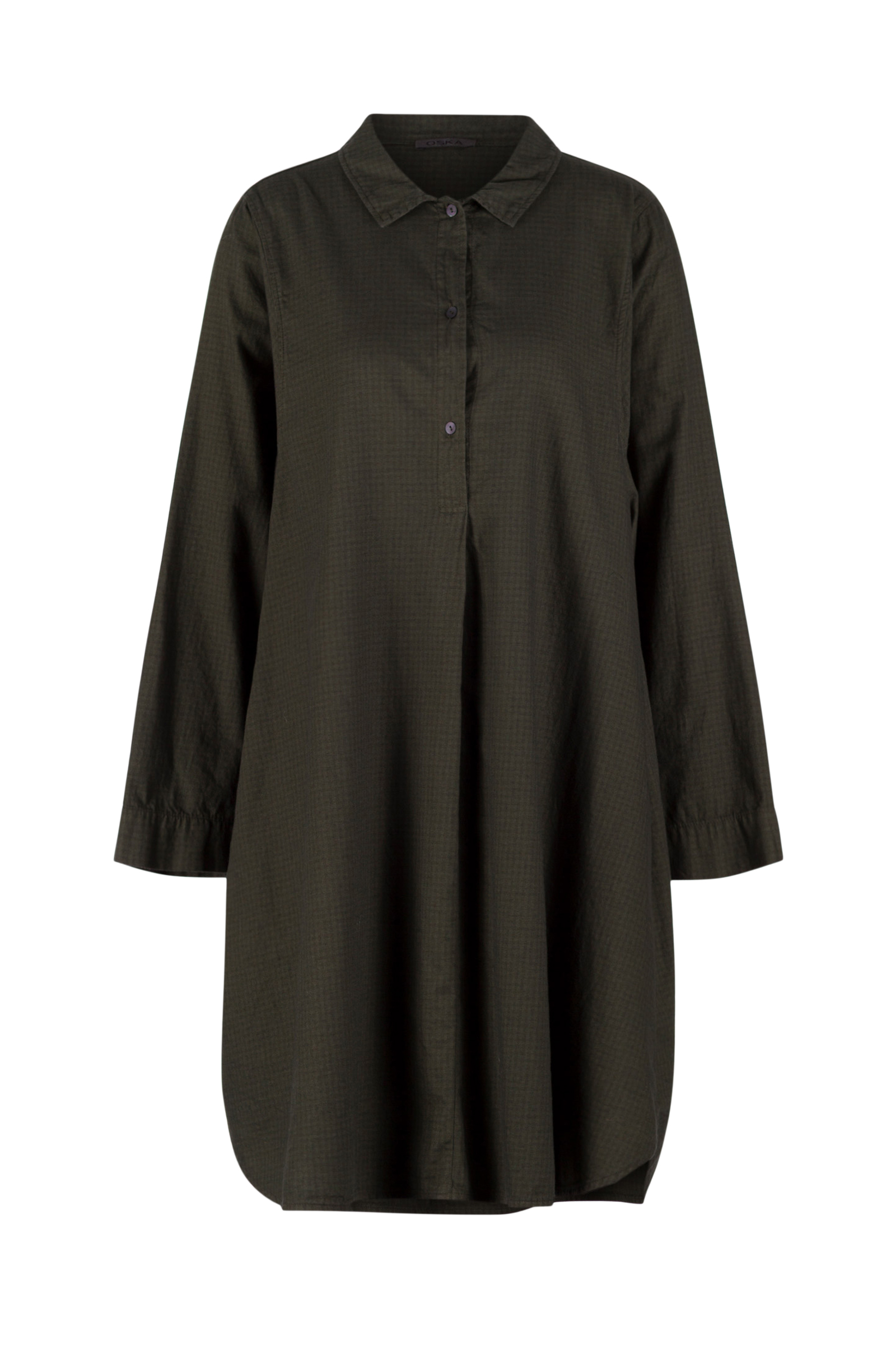 Dress 512 Green Cotton flannel