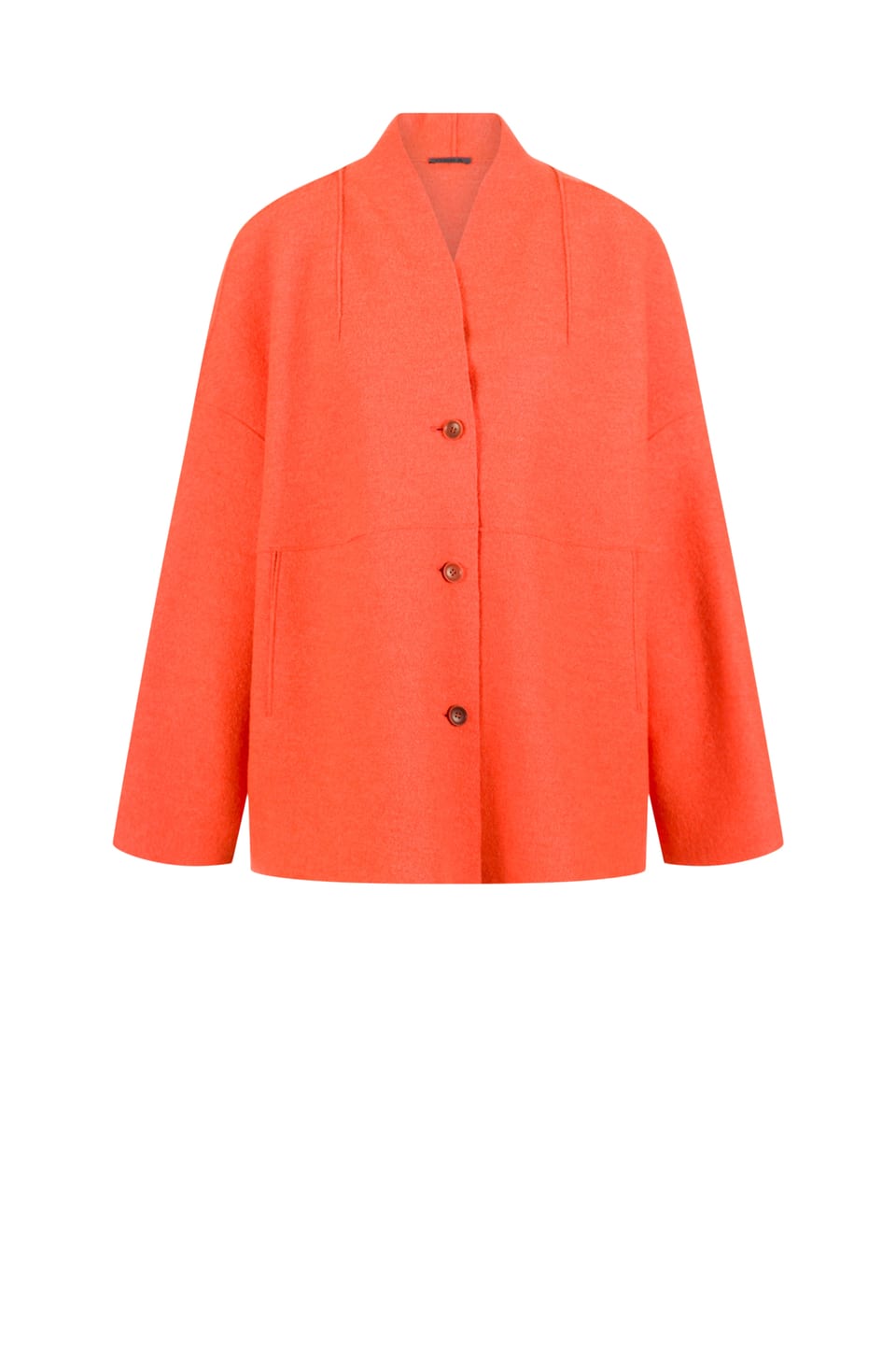 Jacket 520 - Premium OSKA boiled wool - 230ORANGE - 10250710117