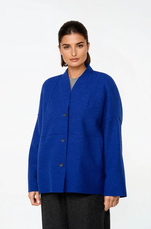 Jacket 520 - Premium OSKA boiled wool - 460CLEMATIS - 10250710117