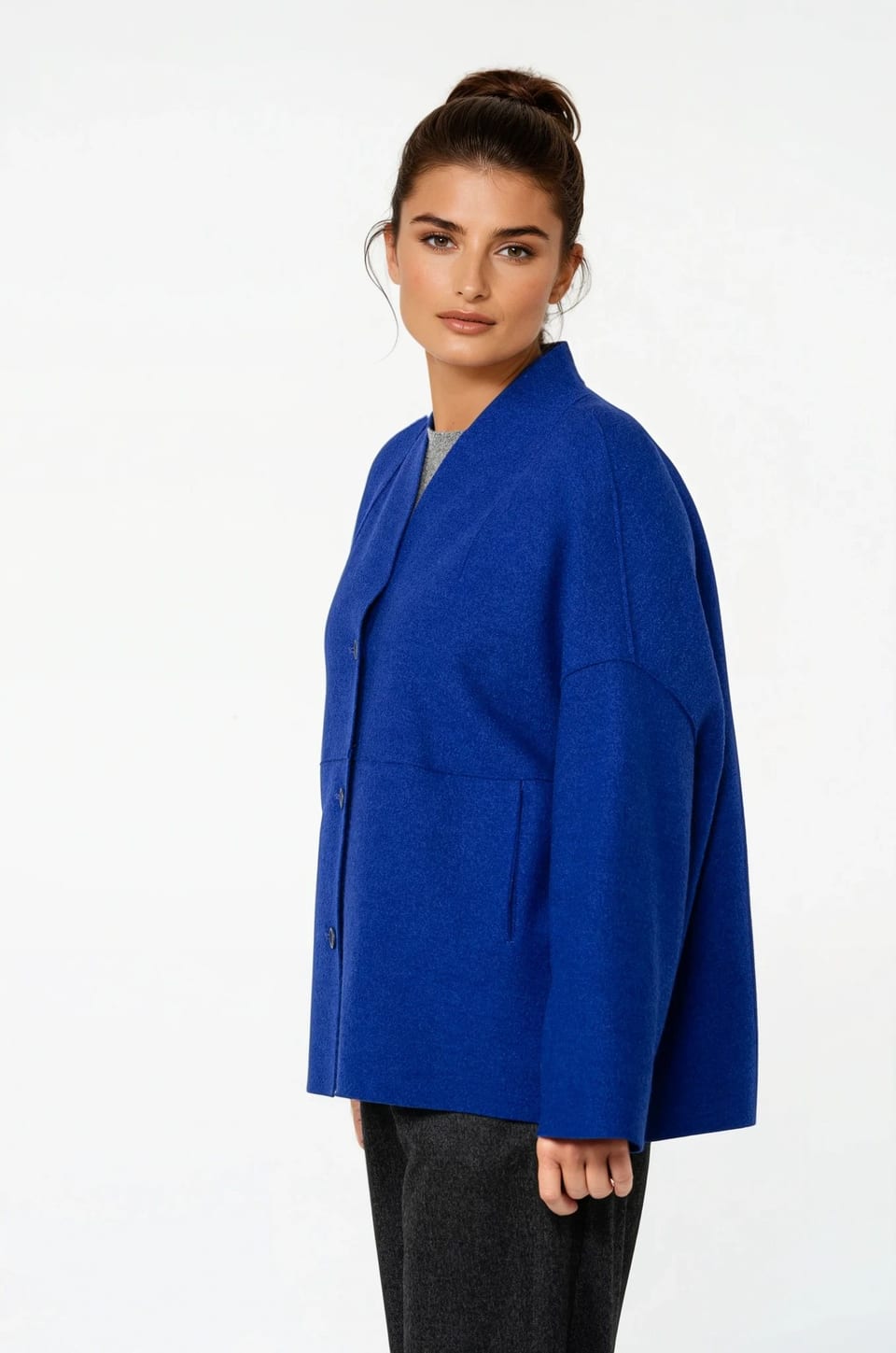 Jacket 520 - Premium OSKA boiled wool - 460CLEMATIS - 10250710117