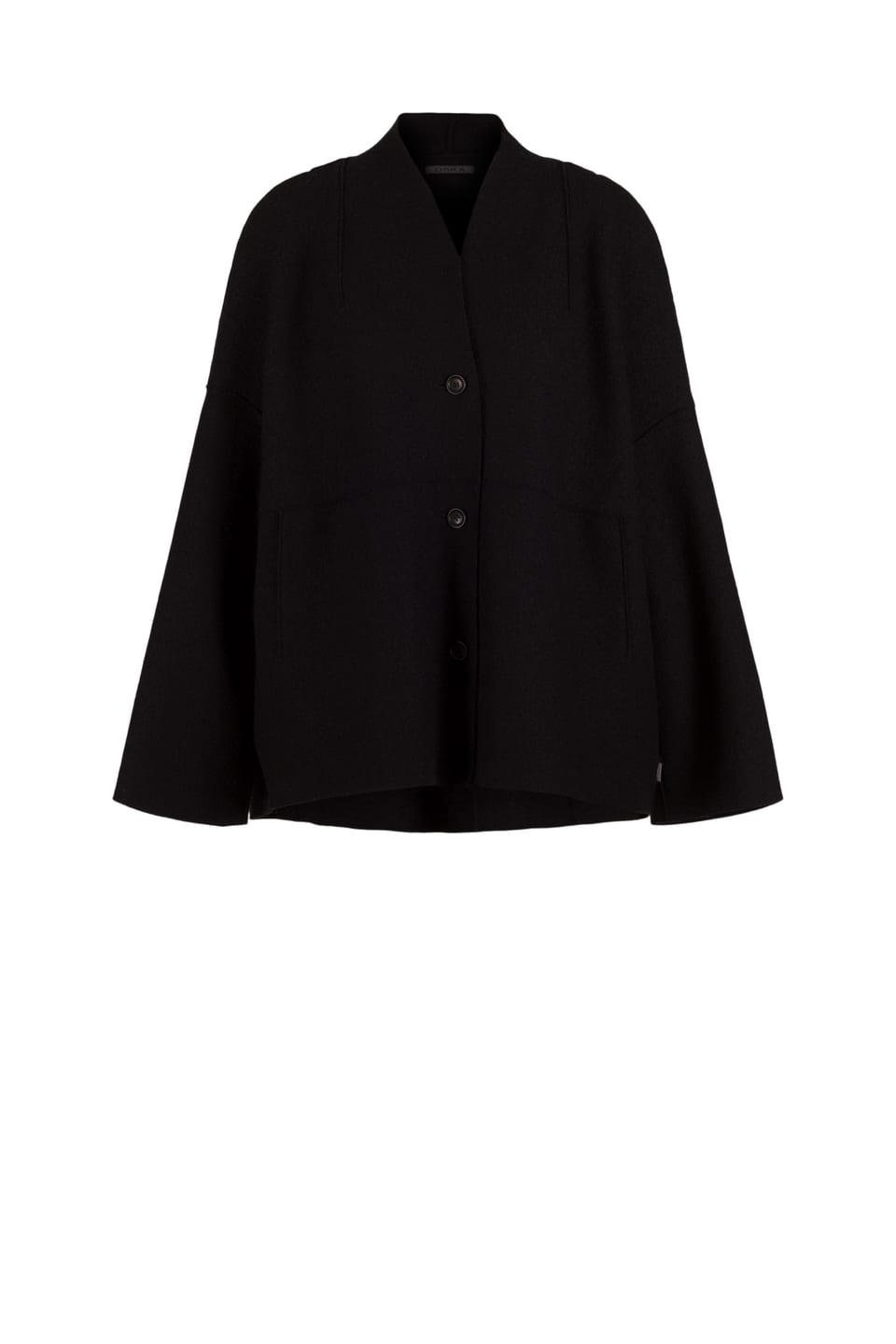 Jacket 520 - Premium OSKA boiled wool - 990BLACK - 10250710117