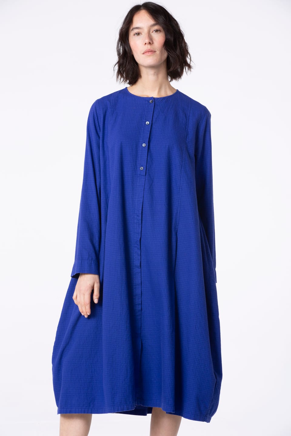 Kjole 513 - Bomuldsflannel - 460CLEMATIS - 10250710121