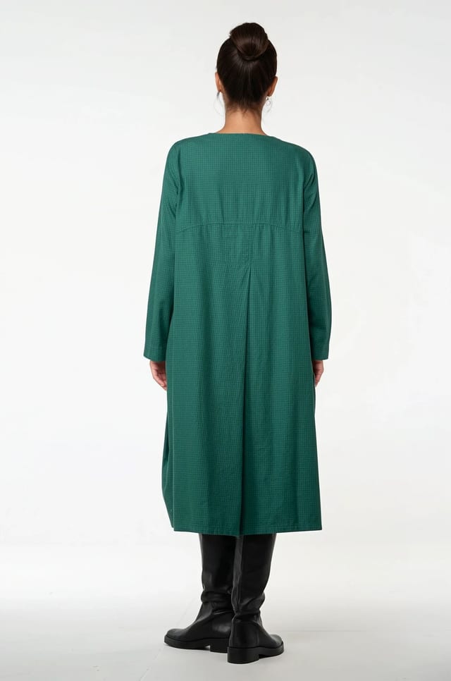 Dress 513 - Cotton flannel - 680BOTTLE - 10250710121