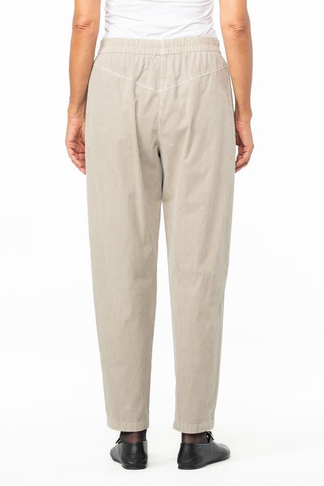 Trousers 540 - Cotton needlecord with stretch - 122ECRU - 10250710123