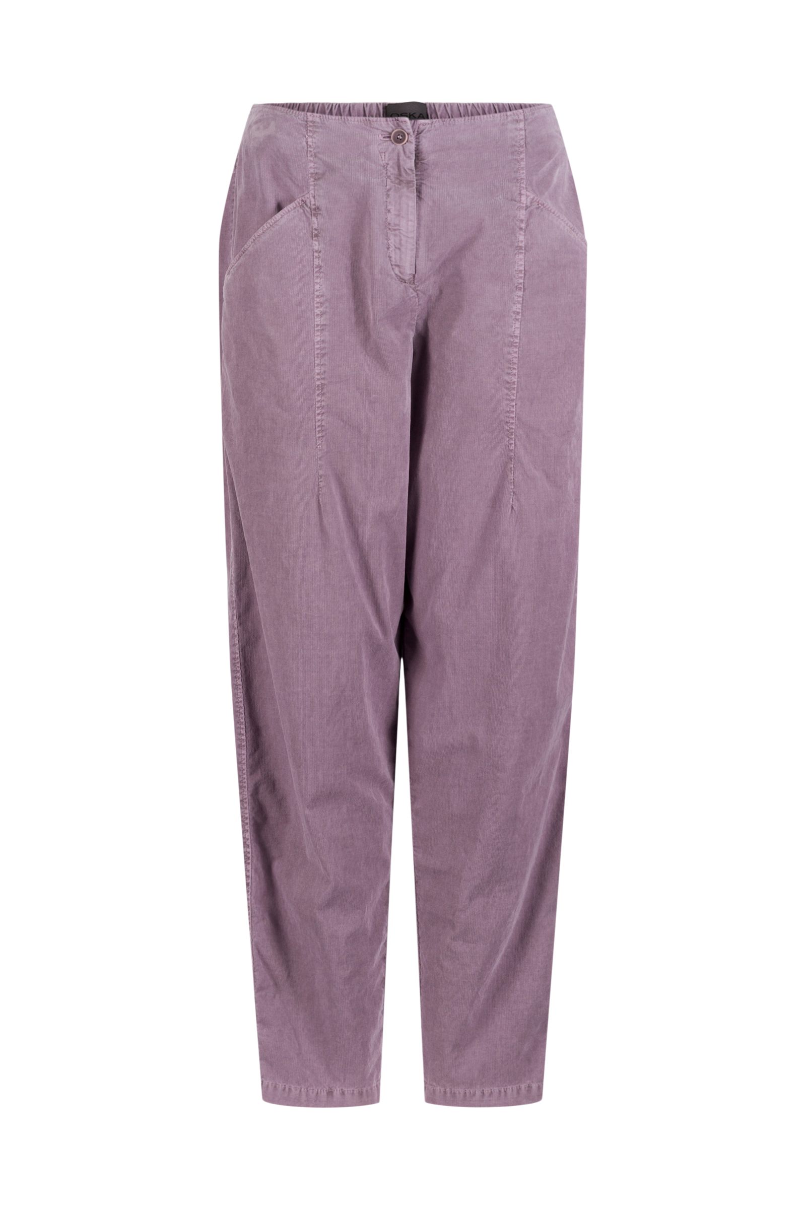 Trousers 540 Pink Cotton needlecord with stretch