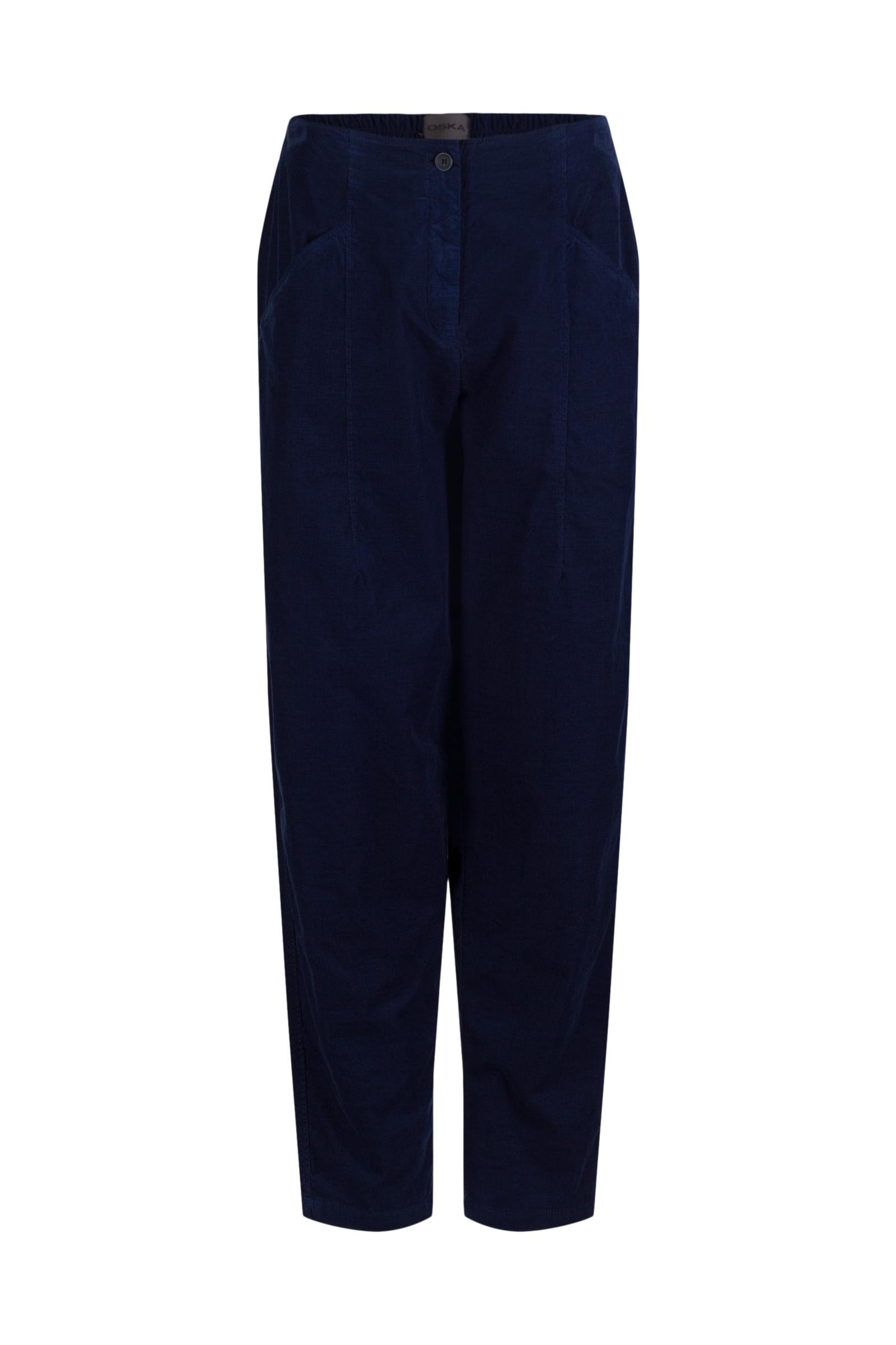 Trousers 540 Blue Cotton needlecord with stretch