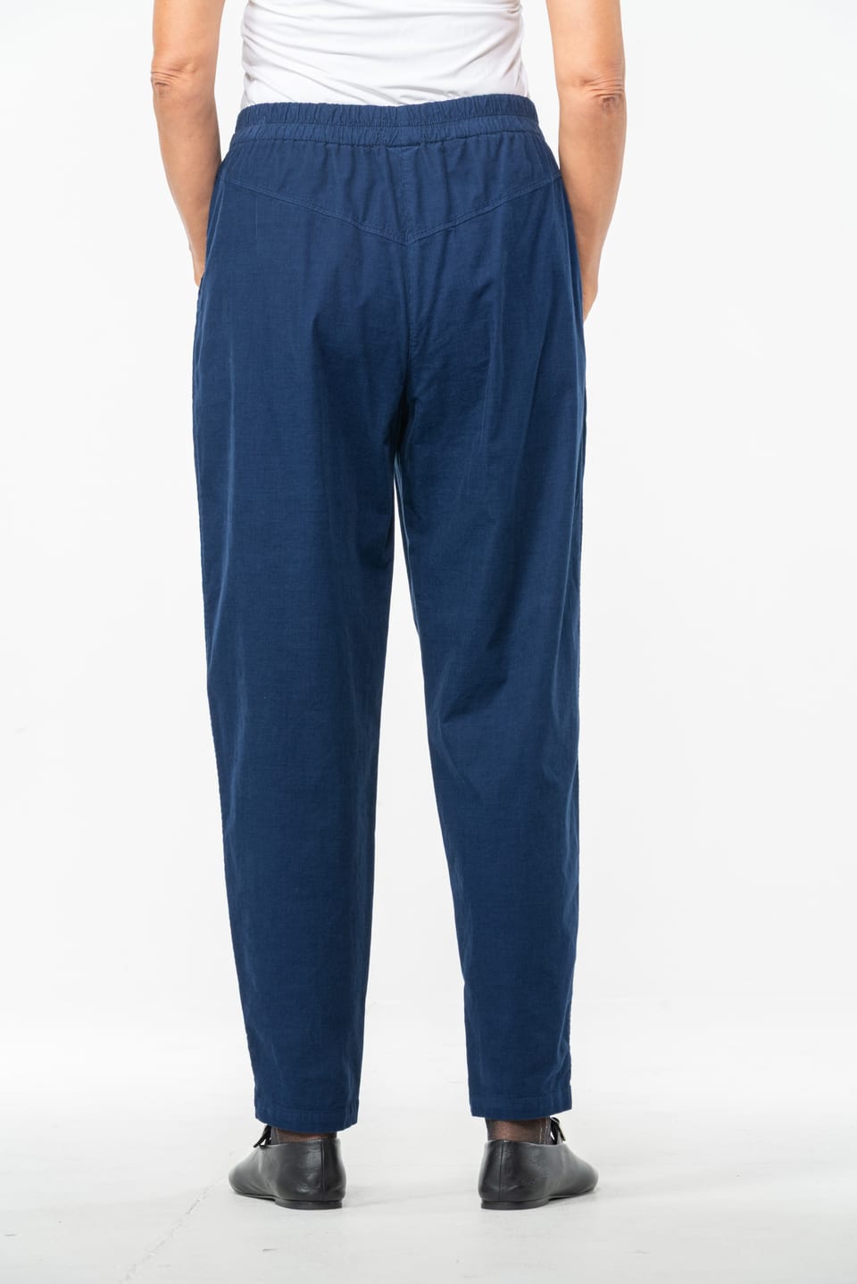 Trousers 540 - Cotton needlecord with stretch - 480MIDNIGHT - 10250710123