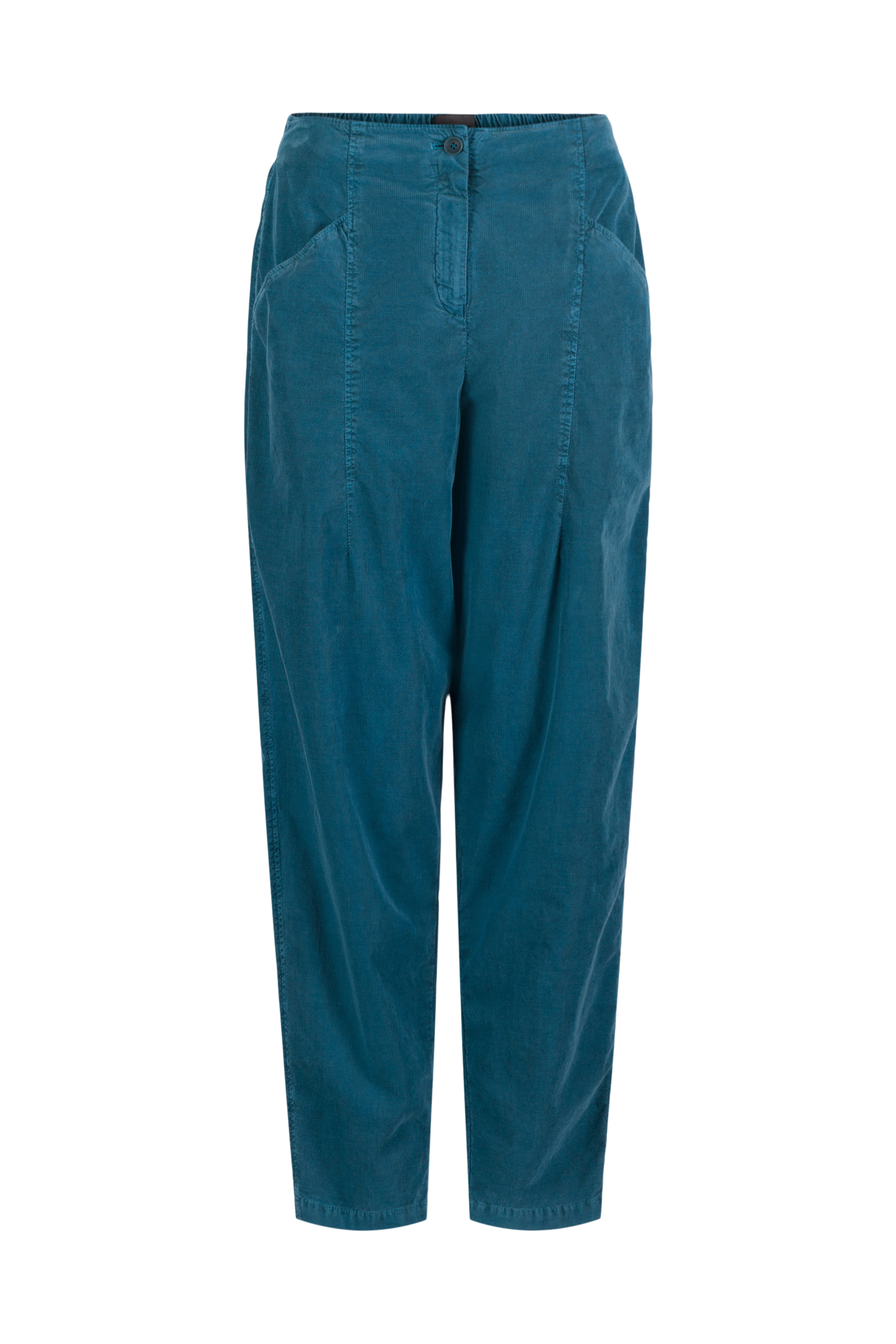 Trousers 540 Blue Cotton needlecord with stretch