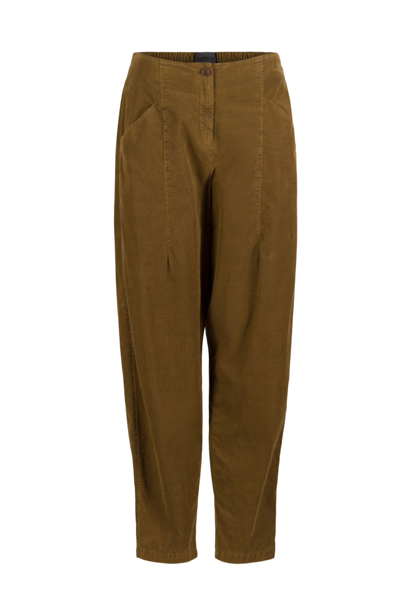 Trousers 540 Brown Cotton needlecord with stretch
