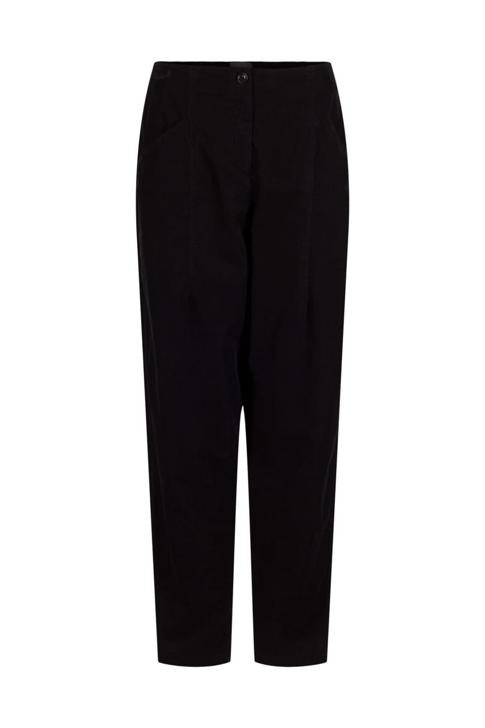 Trousers 540 - Cotton needlecord with stretch - 990BLACK - 10250710123