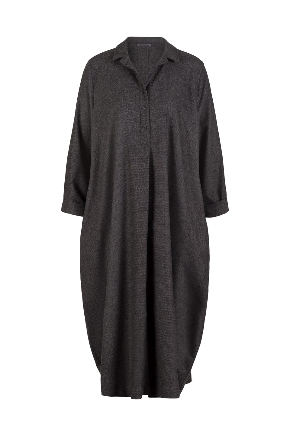 Dress 515 - Wool blend with ECOVERO™ viscose - 940MOUSE - 10250710124