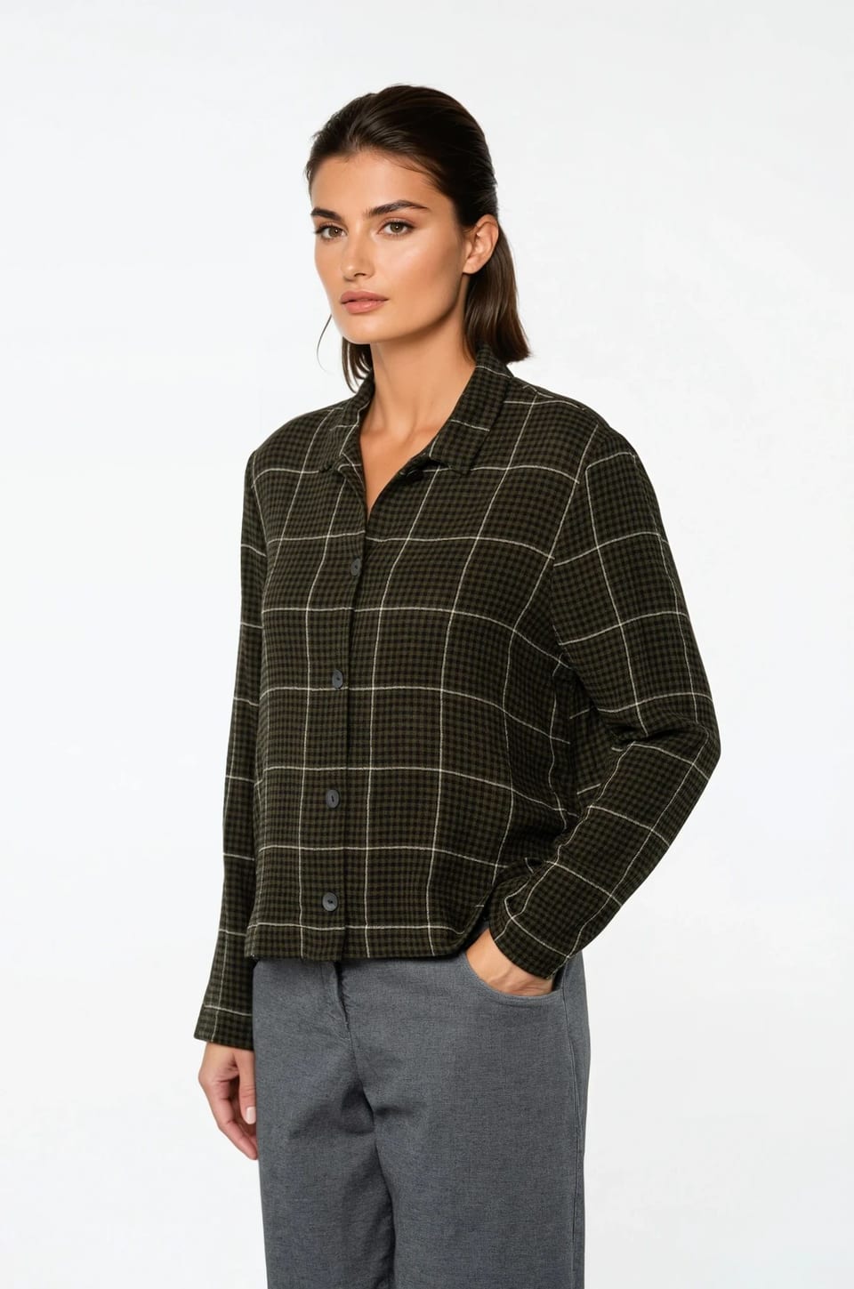 Blouse 524 - Viscose/wolmix - 780GROVE - 10250710127