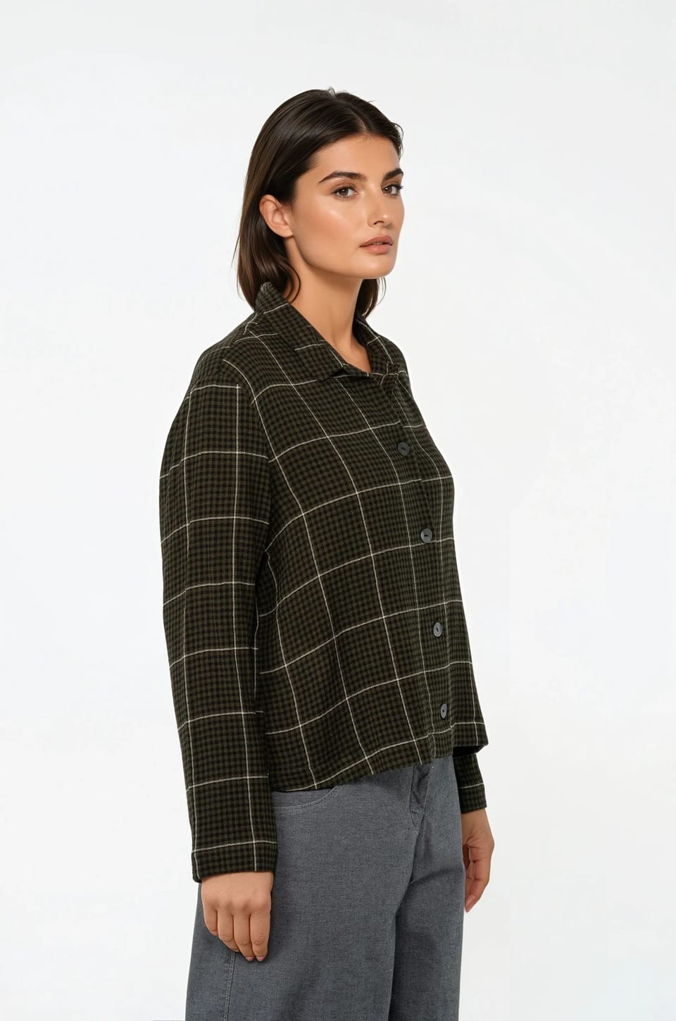 Blouse 524 - Viscose/wolmix - 780GROVE - 10250710127