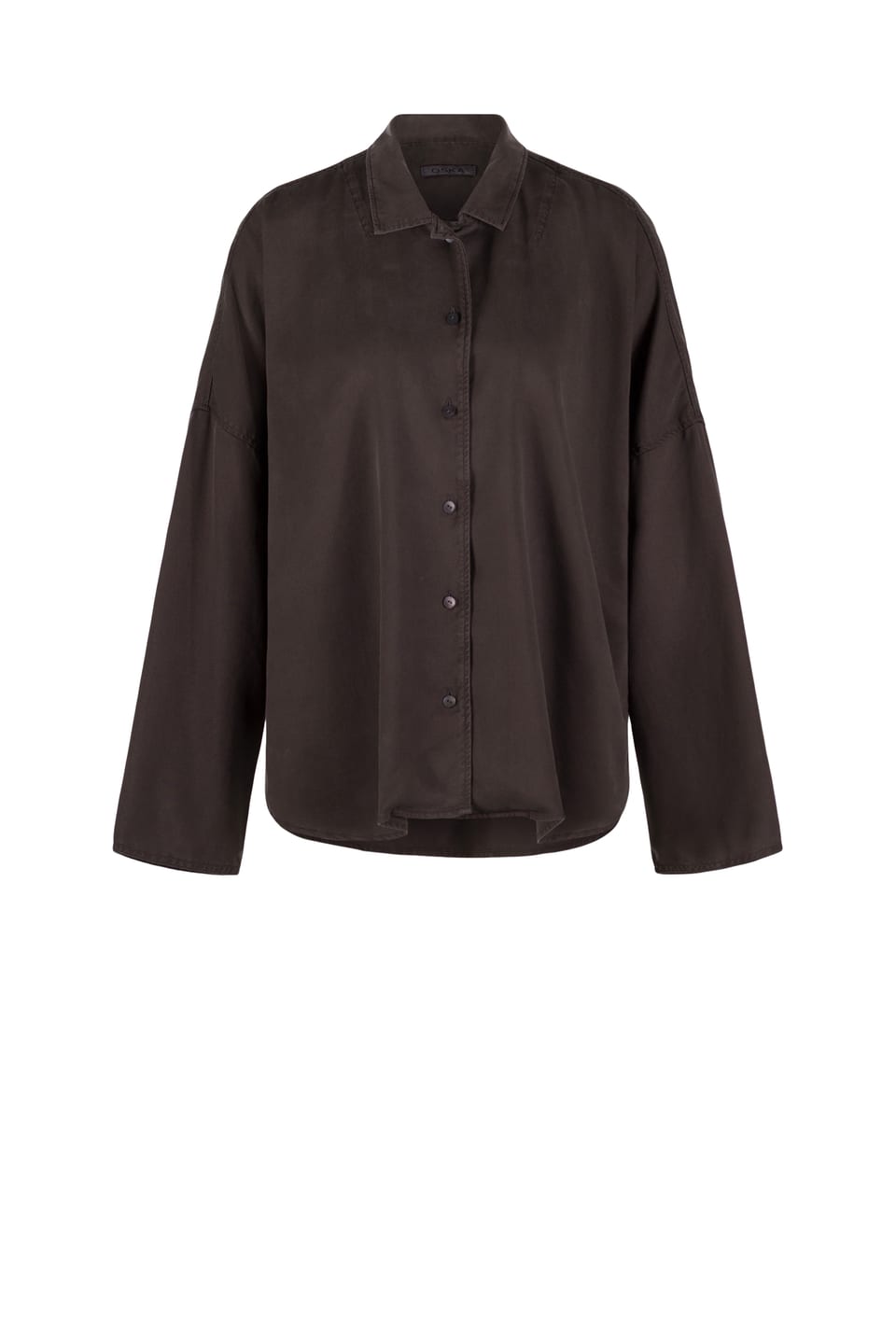Blouse 525 - Pure lyocell piqué - 980SEPIA - 10250710129
