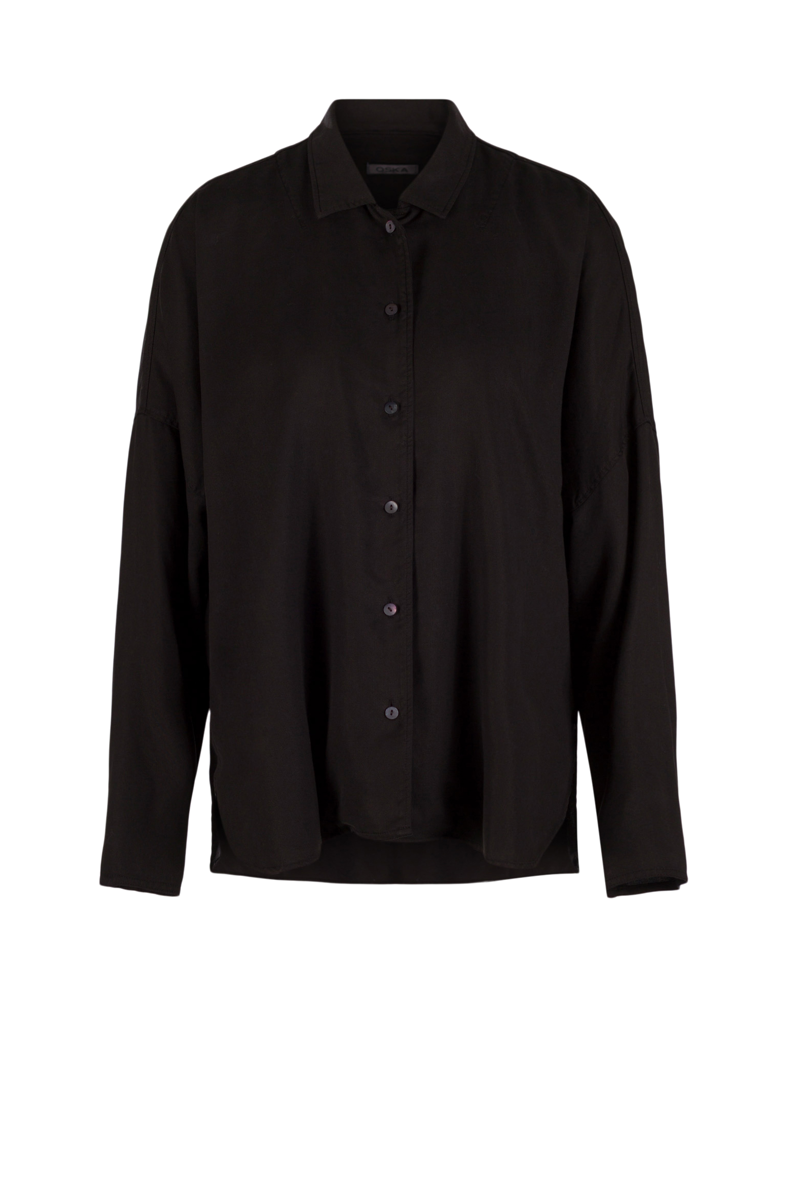 Blouse 525 Grey Pure lyocell piqué