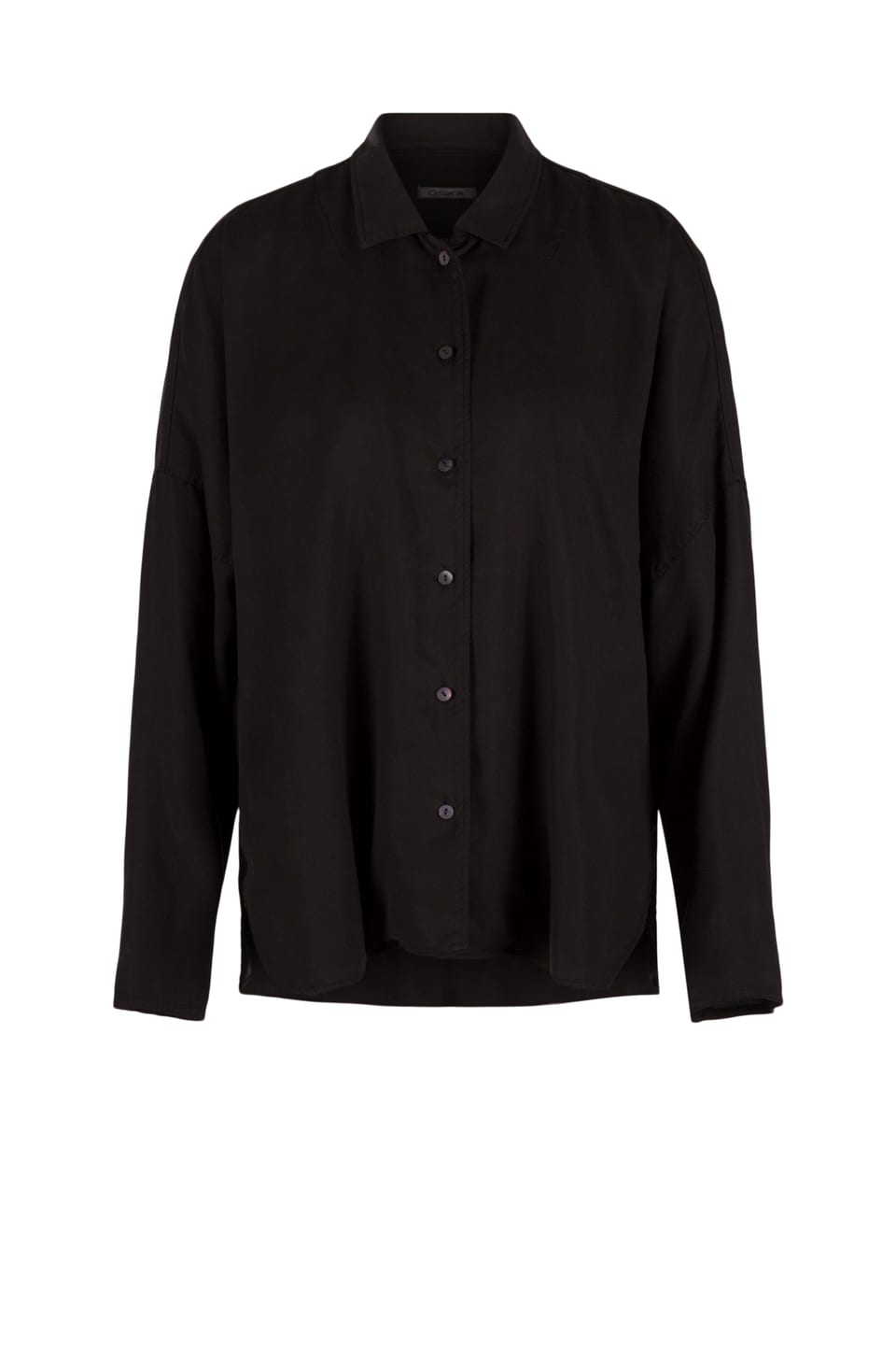 Blouse 525 - Pure lyocell piqué - 990BLACK - 10250710129