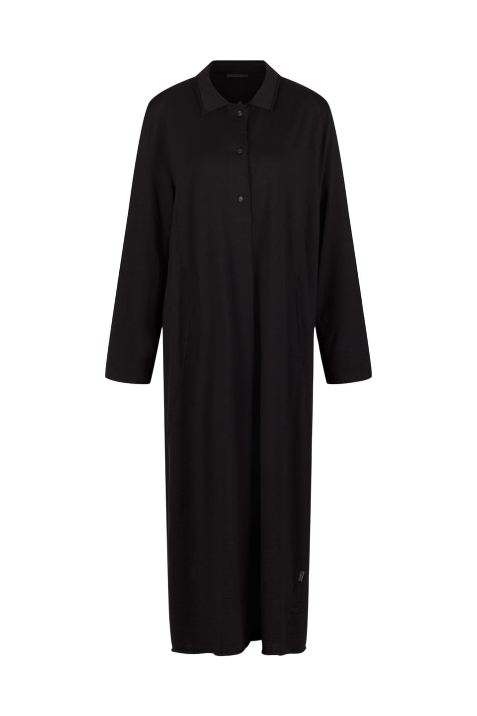 Dress 519 wash - TENCEL™ Wool jersey - 990BLACK - 10250710132