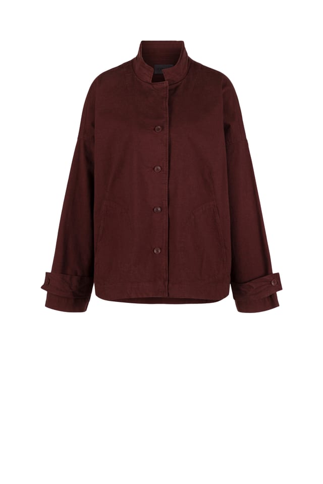 Jacke 523 - Baumwollstretch mit Mini-Schaftmuster - 270TERRA - 10250710135
