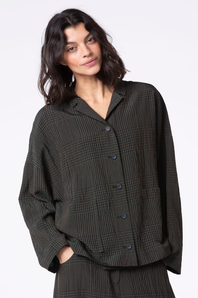 Jacket 525 - Noble seersucker - 250REDWOOD - 10250710138