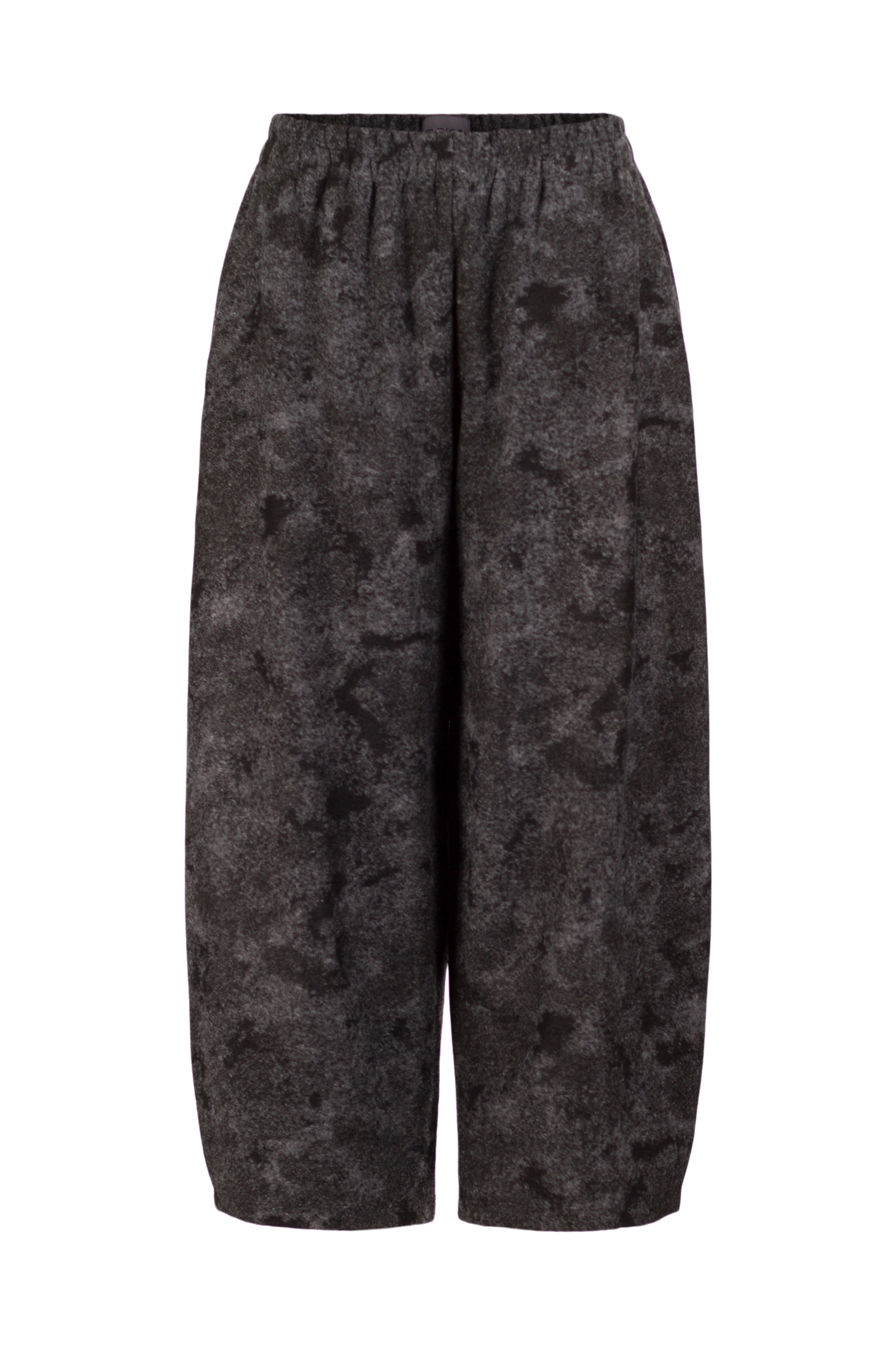 Trousers 544 Grey Jacquard Jersey in virgin wool blend
