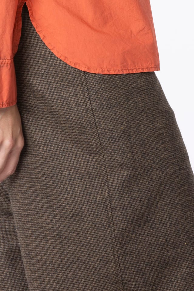 Trousers 545 - Wool blend with ECOVERO™ viscose - 760TOBACCO - 10250710143
