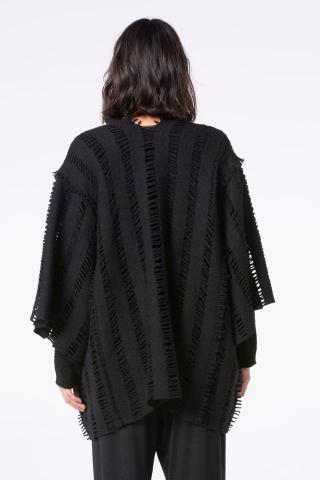 Jasje 526 - Nykogt uld - 990BLACK - 10250710144