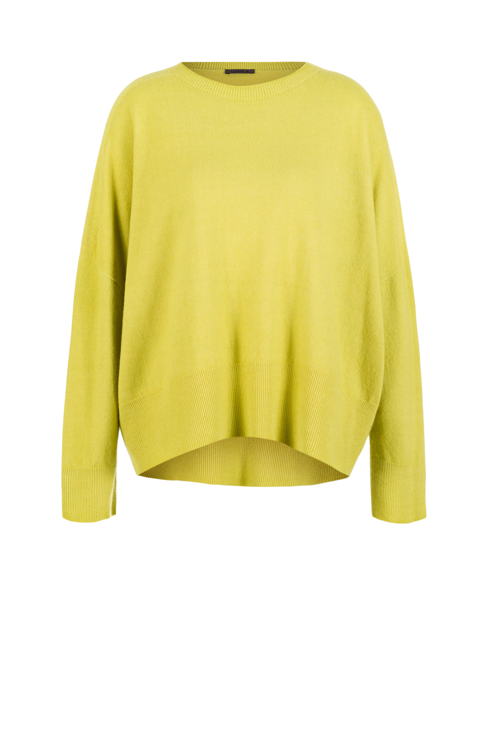 Pullover 514 Green Pure merino wool