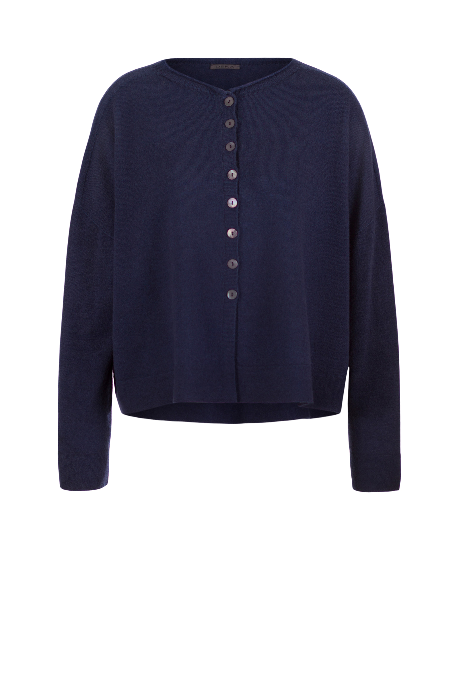 Jacket 507 Blue Pure merino wool