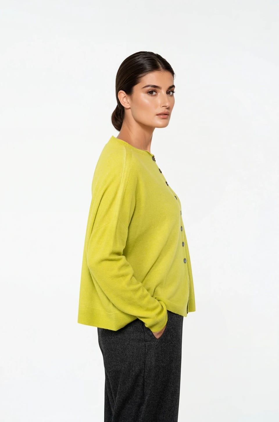 Jacket 507 - Pure merino wool - 740OASIS - 10250713013