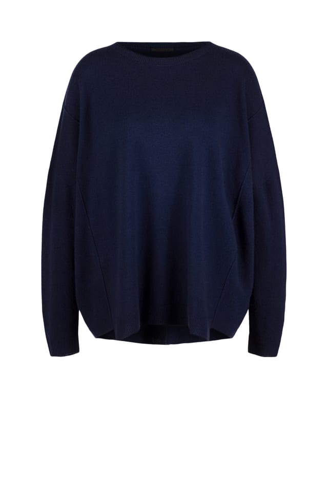 Pullover 515 - Pure merino wool - 480MIDNIGHT - 10250713014